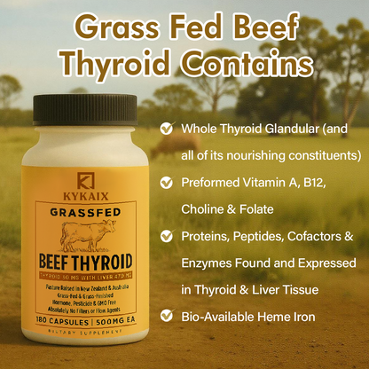 Kylaix® Grass Fed Beef Thyroid